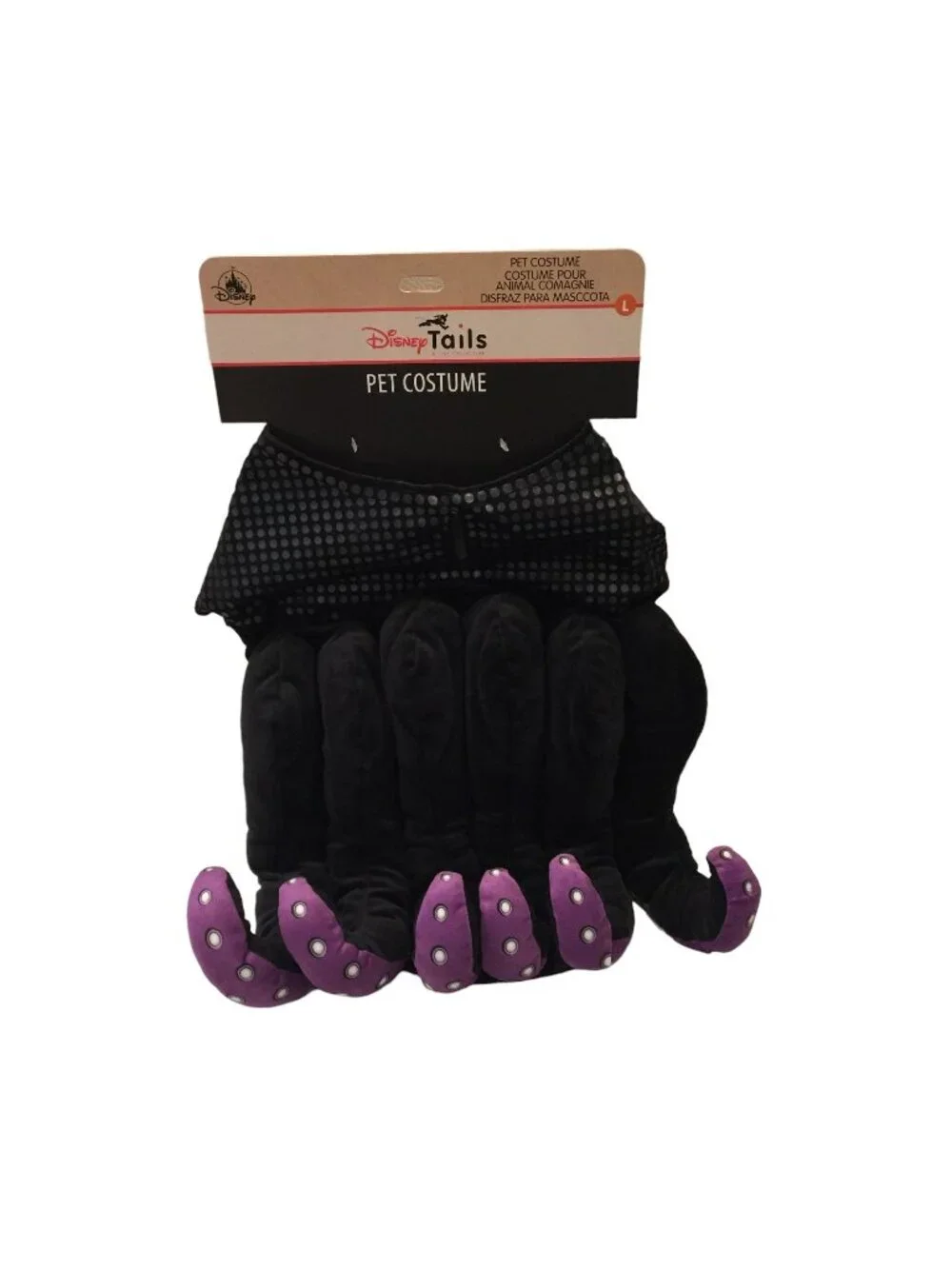 Disney Parks Tails URSULA L Octopus Sea Witch Little Mermaid Descendants Dog Cos